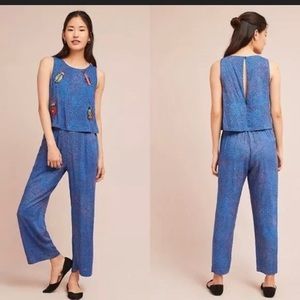 Gorgeous Anthropologie Beaded Beetle Jumpsuit
